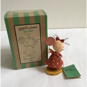 August Moon Angel Wings Candie You're a Sweetie Lollipop Dan DiPaolo Figurine